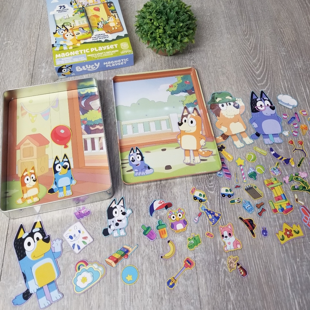 Bluey Magnetic Playset - Picture 6 of 6